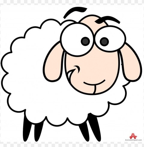 sheep clipart Transparent PNG Graphic with Isolated Object