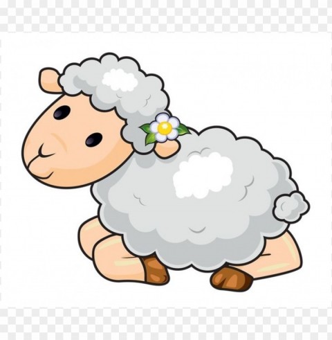 sheep clipart Transparent PNG Illustration with Isolation