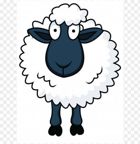 sheep clipart Transparent PNG Image Isolation
