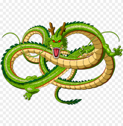 shenron dragon ball - dragon de dragon ball HighQuality Transparent PNG Isolated Graphic Element
