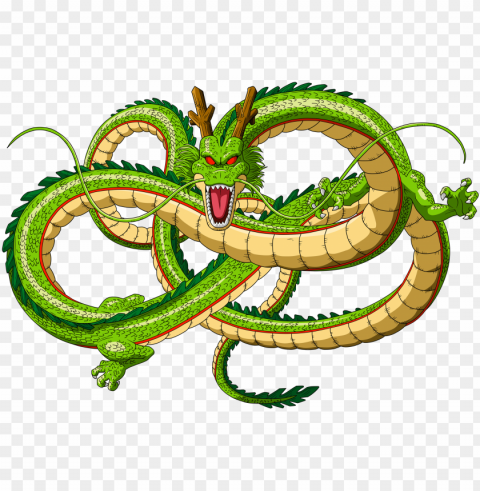 Shenron Dragon Ball - Dragon De Dragon Ball HighQuality Transparent PNG Isolated Graphic Element