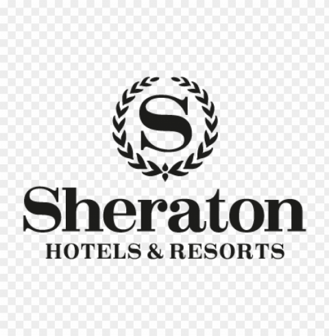 sheraton hotels & resorts vector logo free Isolated Icon with Clear Background PNG