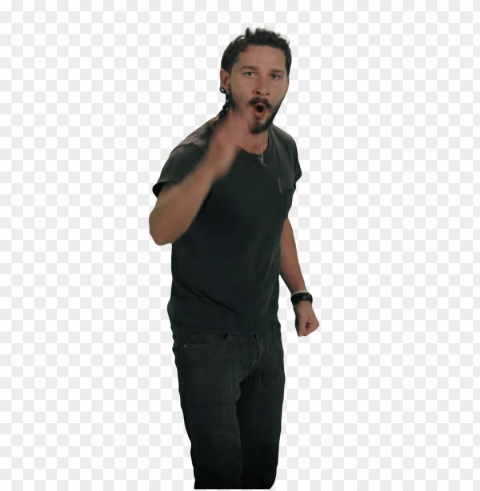 shia labeouf spit PNG with Isolated Transparency PNG transparent with Clear Background ID fb417774