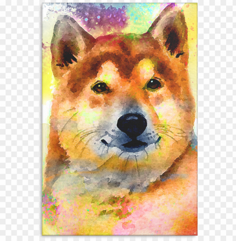 shiba inu canvas p009 - do PNG graphics with clear alpha channel broad selection PNG transparent with Clear Background ID 0153a9c3
