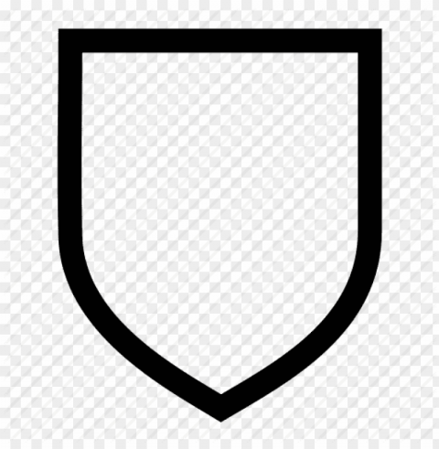 shield outline Transparent PNG Isolated Subject PNG transparent with Clear Background ID 555e1b59