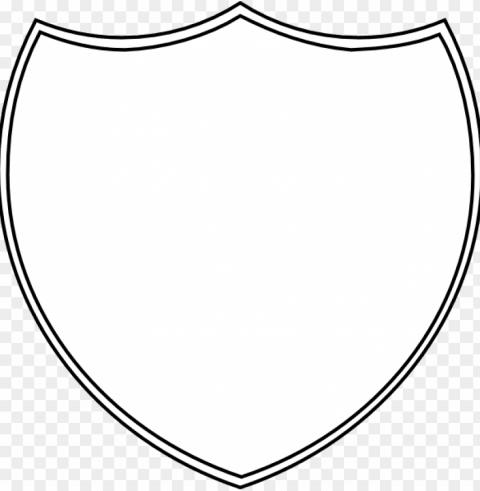 shield outline Transparent PNG Object Isolation