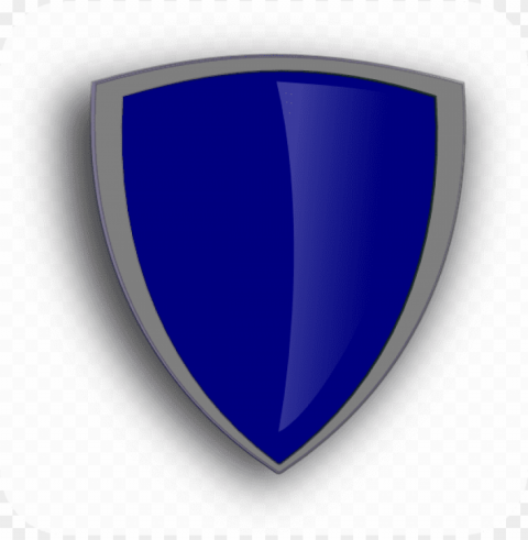 shield blue Clear PNG image