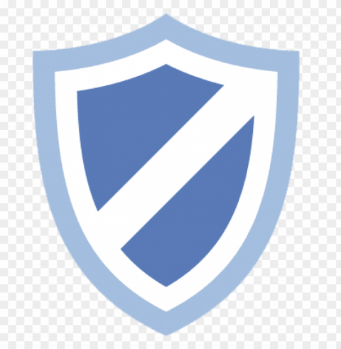 Shield Blue Transparent PNG Isolated Item