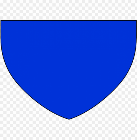 shield blue Transparent PNG Isolated Item with Detail