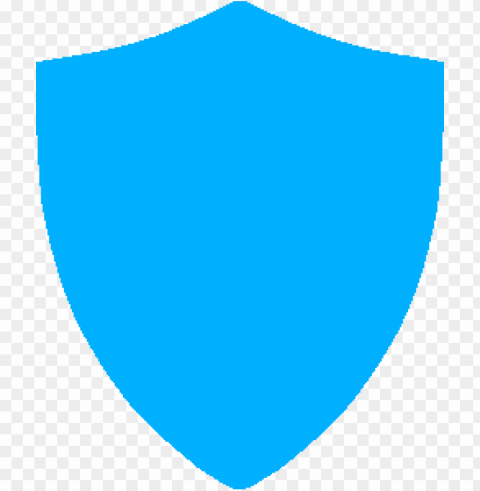 Shield Blue Transparent PNG Isolated Object With Detail