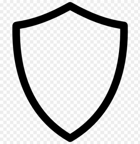 shield template Transparent PNG Isolated Element with Clarity