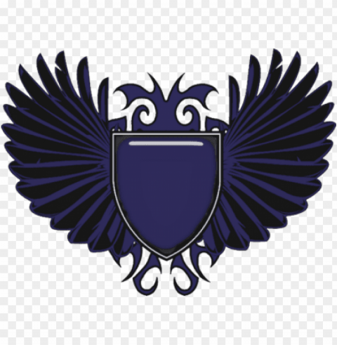 shield wings Free PNG download no background