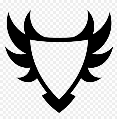 shield with wings png Transparent pics