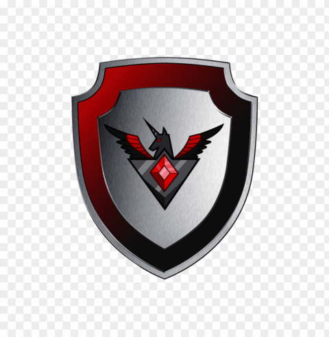 shield with wings Transparent PNG art