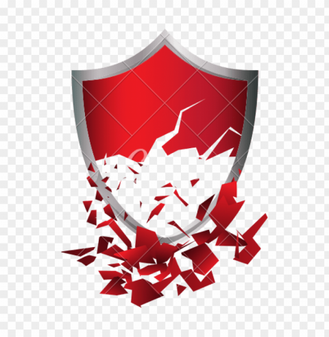 shield with wings Transparent PNG Graphic with Isolated Object