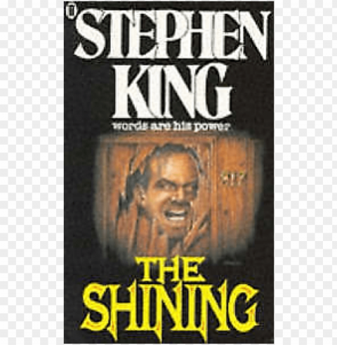 shining stephen king book cover PNG Isolated Design Element with Clarity