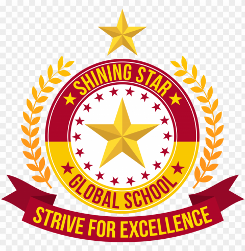 shiningstarglobal school - school logo design PNG pics with alpha channel