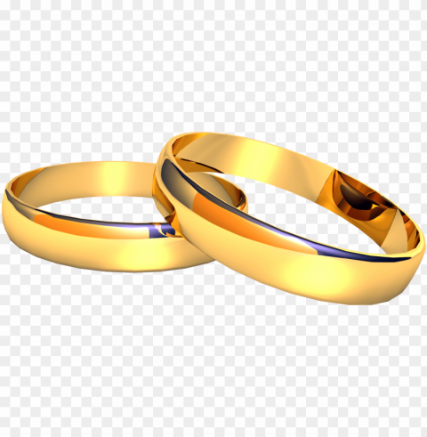 shiny wedding rings Isolated Icon in Transparent PNG Format