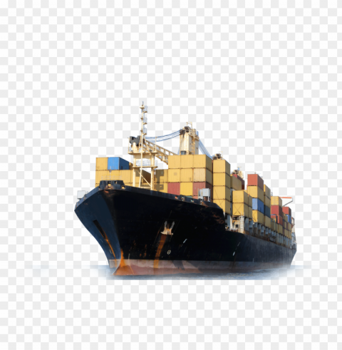 shipping Isolated Object on Transparent PNG