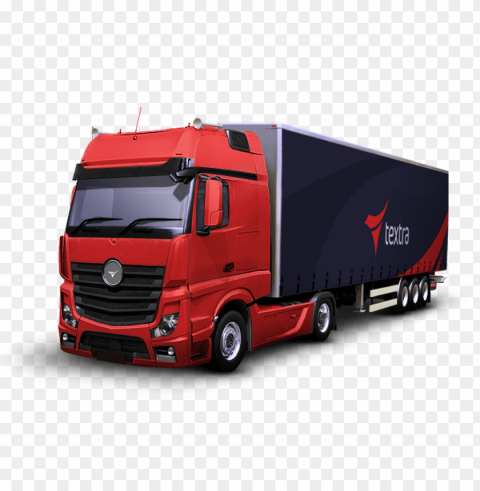 shipping truck PNG with Isolated Object