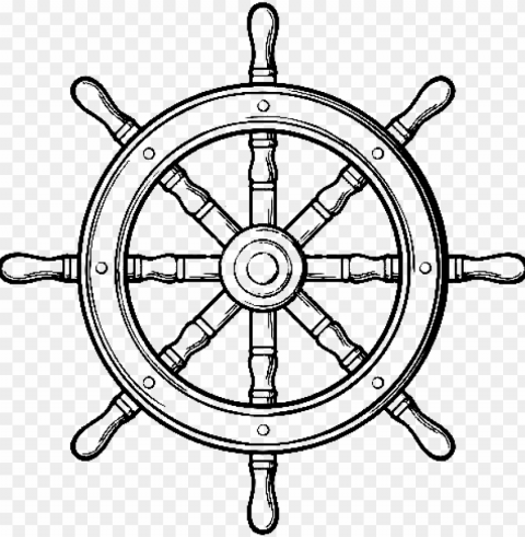 ships wheel PNG file without watermark