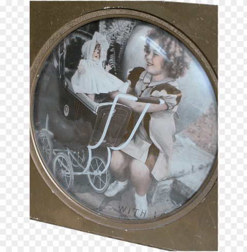 shirley temple framed picture with bubble glass comes - picture frame Free PNG images with alpha channel compilation