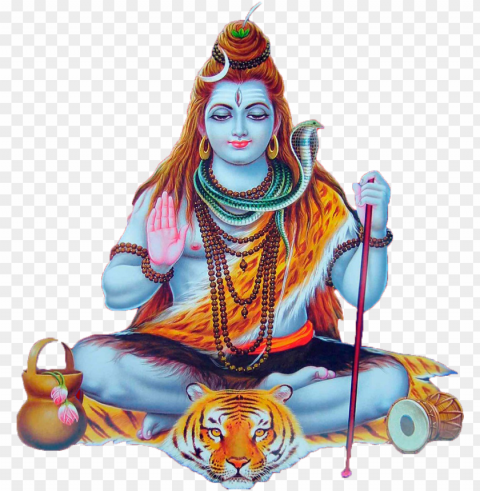 shiva 3d download mac - bhole baba image PNG photo with transparency