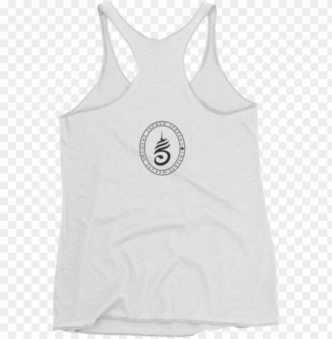 Shiva Trishul Mandala Womens Racerback - Racerback PNG Files With Clear Backdrop Collection