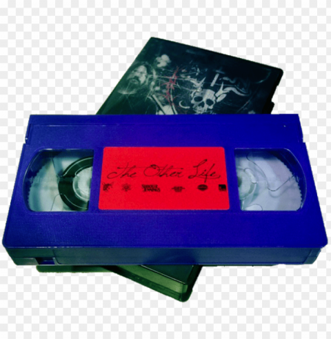 shooter jennings the other life purple vhs - box PNG Graphic with Transparency Isolation