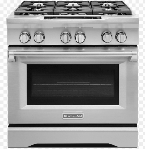 shop cooking - kitchenaid gas range PNG files with clear backdrop assortment
