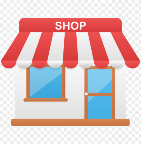 shopping store market icon PNG graphics with transparency