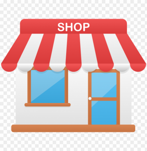 Shopping Store Market Icon PNG Graphics With Transparency