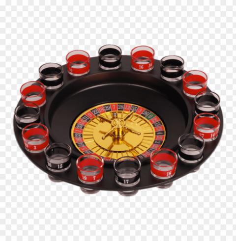 shots roulette Clear Background PNG Isolated Illustration