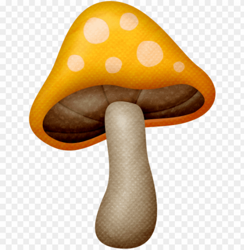 Shrooms - Alice In Wonderland Mushroom Printable Clean Background Isolated PNG Art