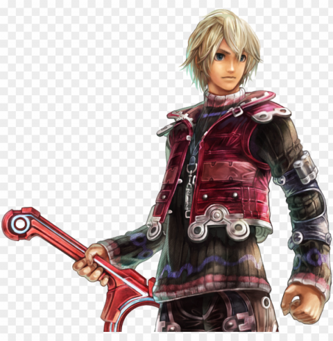 shulk time - nintendo xenoblade chronicles 3d 3ds xl 2015 version Transparent PNG Isolated Object