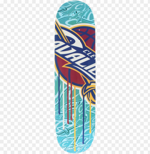 shut nba lab cleveland cavaliers skateboard deck - shut skateboards x nba lab cleveland cavaliers 8 x High-quality transparent PNG images