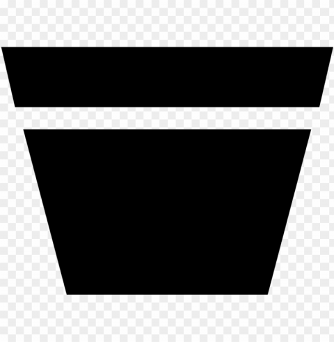 si glyph flower pot comments - colorfulness PNG Image with Transparent Background Isolation