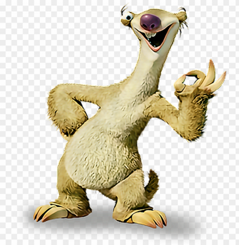 #sid #iceage #eradogelo @lucianoballack - sid the sloth body PNG images without watermarks PNG transparent with Clear Background ID 7e7c2495