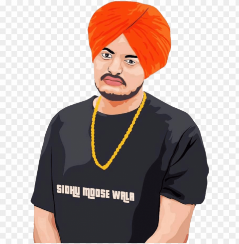 sidhu moose wala photos hd PNG Isolated Subject with Transparency