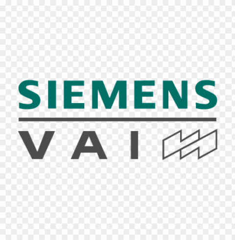 siemens vai vector logo Transparent Background Isolation of PNG