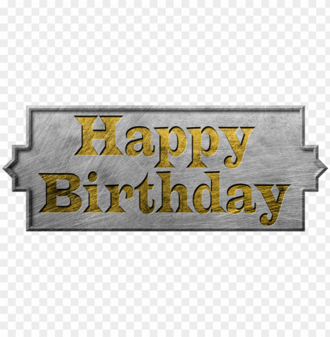 sign - happy birthday text Clear background PNG images diverse assortment