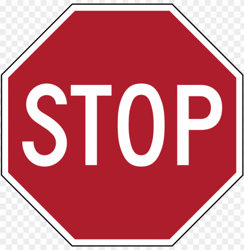 sign stop cars hd PNG with alpha channel