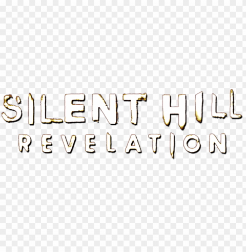 silent hill 2 logo image black and white - silent hill revelation logo PNG images with alpha transparency bulk