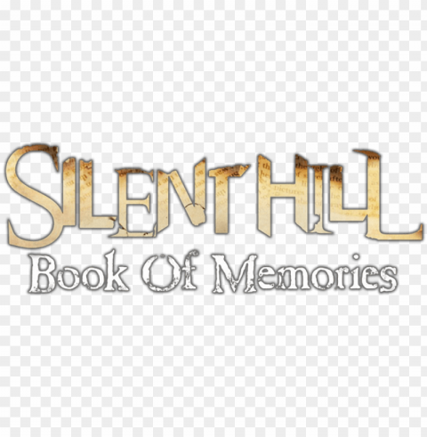 silent hill book of memories logo PNG files with no backdrop required