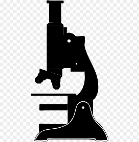 silhouette of a microscope PNG transparent photos for presentations PNG transparent with Clear Background ID e457725c