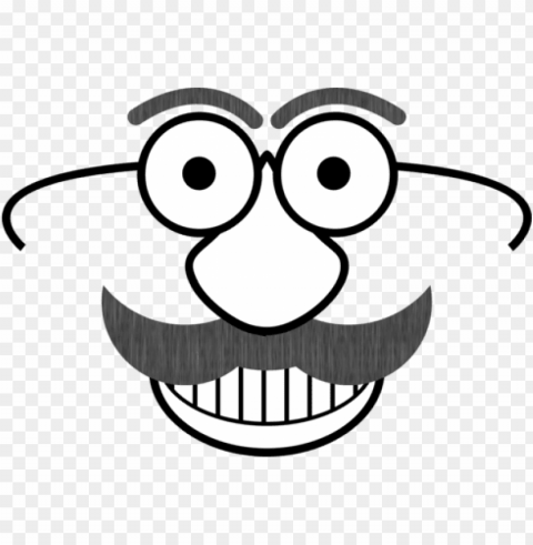 Silly Cartoon Face PNG Files With Clear Background Variety