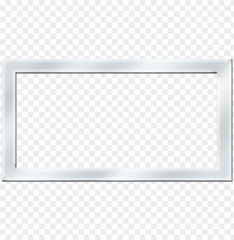 silver border by michelleeeexo - display device ClearCut Background Isolated PNG Graphic Element