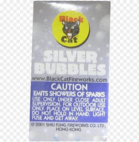 silver bubbles - black cat fireworks PNG transparent photos vast collection