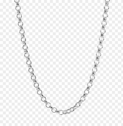 silver chain download image - thin silver chain me HighQuality PNG Isolated on Transparent Background