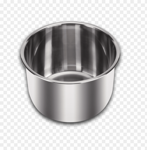 silver cooking pot Isolated Item on HighQuality PNG